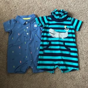 Carter’s 3 Month Boy Romper Lot